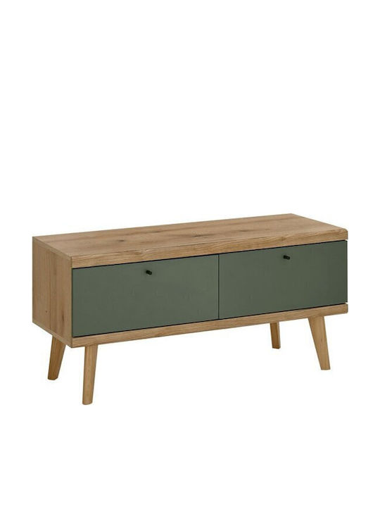 Έπιπλο Τηλεόρασης Deltali 102 Πράσινο Μ107xΠ40xΥ50cm