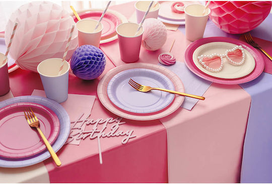 PartyDeco Plate for Party 6 Pieces