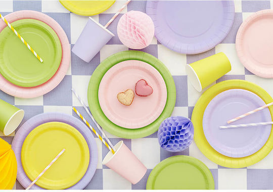 PartyDeco Plate for Party 6 Pieces