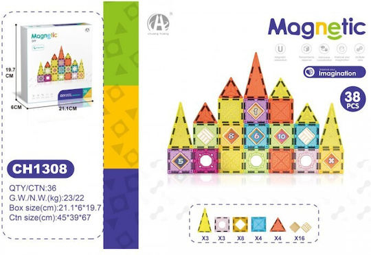 Martin Toys Magnetisches Bauspielzeug