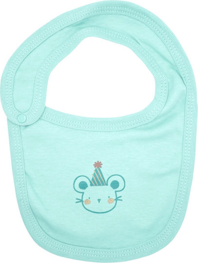 Moi Noi Bib from 100% Cotton Turquoise