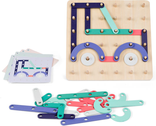 Πολύχρωμο Ξύλινο Παιχνίδι Στρατηγικής New Bs Toys Ga529 Bs Toys Ga529