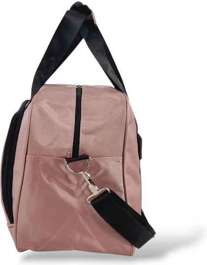 Playful Bags Σακ Βουαγιάζ 24lt Ροζ Υφασμάτινο Μ40xΠ20xΥ30εκ.