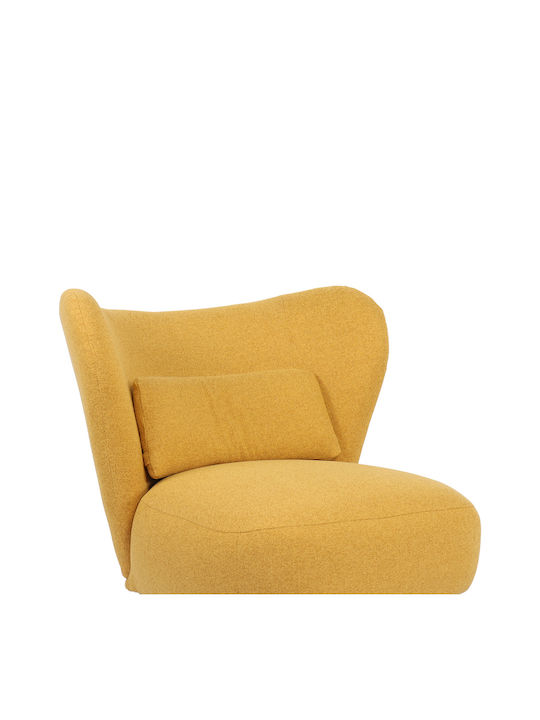 Nagreta Ohrensessel Yellow 77x73x74cm