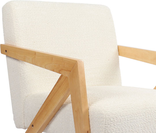 Garifa Sessel White 79x75x75cm