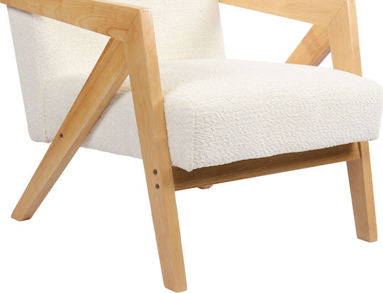Garifa Sessel White 79x75x75cm
