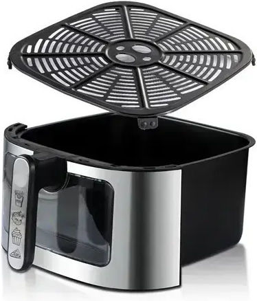 Raf Air Fryer 9lt Ασημί R.5395