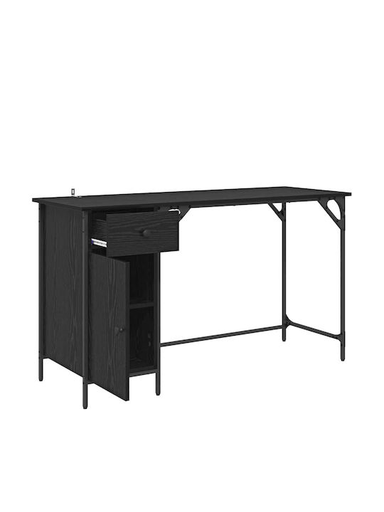 Computer Büro Holz Black Beech 131x48x75cm