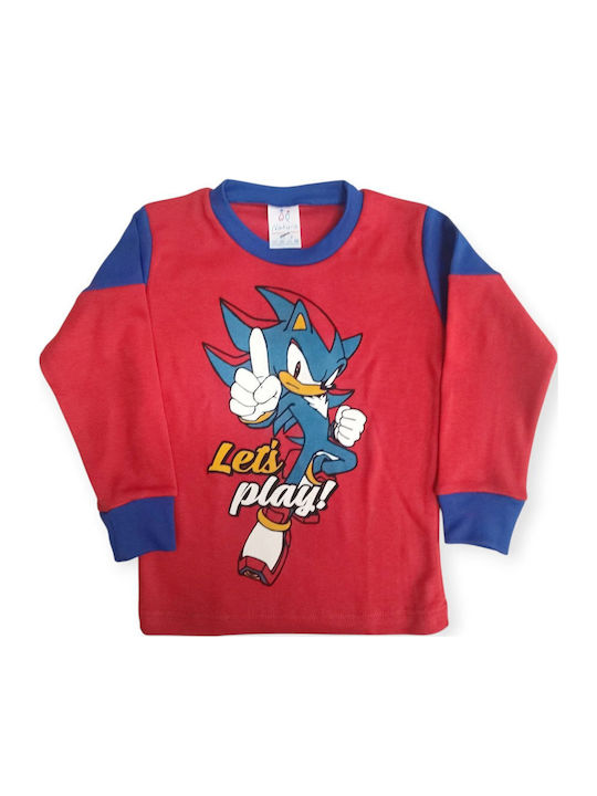 Natura Kids' Pajamas Red, Blue