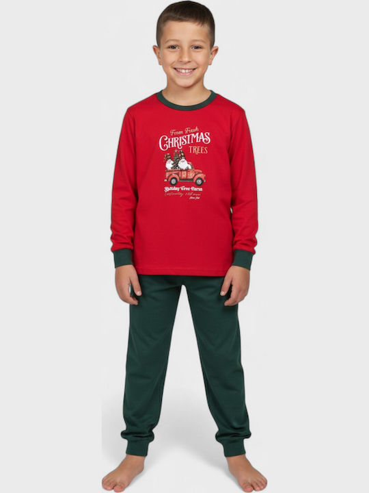 Nina Club Kids' Pajamas Winter Red