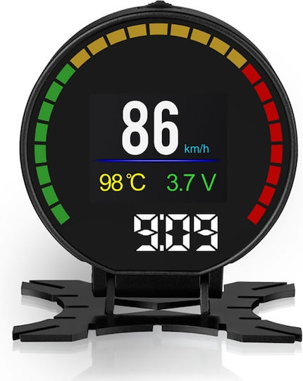 Obd2 Digital Hud Diagnostic Device Dashboard Information Display Windshield Dashboard Display P15