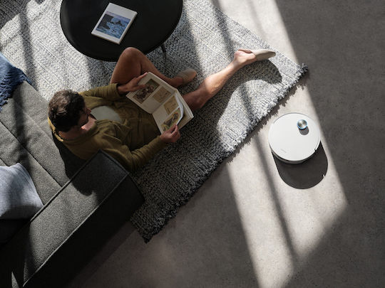 Aqua10 Ultra Roller Complete Σκούπα Ρομπότ με Χαρτογράφηση Laser & Απορρόφηση 30000Pa Λευκή