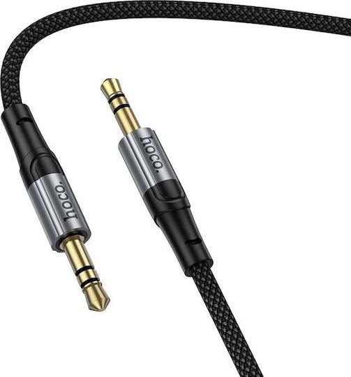 Hoco 3.5mm Jack Cable Male - 3.5mm Male Black 3.5m