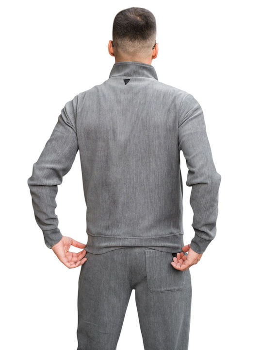 Vittorio Artist Overshirt Grau