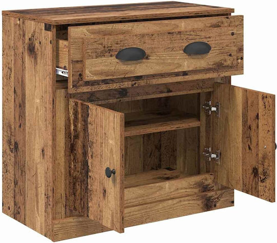 Μπουφές Ξύλινος Παλιό Ξύλο 70x35.5x67.5cm