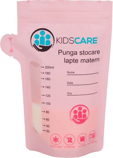 Pungi de depozitare a laptelui matern 200ml 30buc