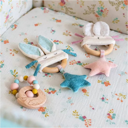 Moulin Roty Ξύλινη Κουδουνίστρα για Νεογέννητα