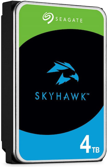 Seagate Skyhawk +Rescue 4TB HDD Hard Drive 3.5" SATA III with 256MB Cache for Recorder ST4000VX016