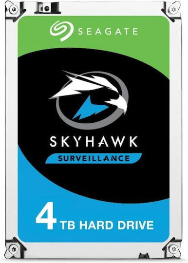 Seagate Skyhawk +Rescue 4TB HDD Hard Drive 3.5" SATA III with 256MB Cache for Recorder ST4000VX016
