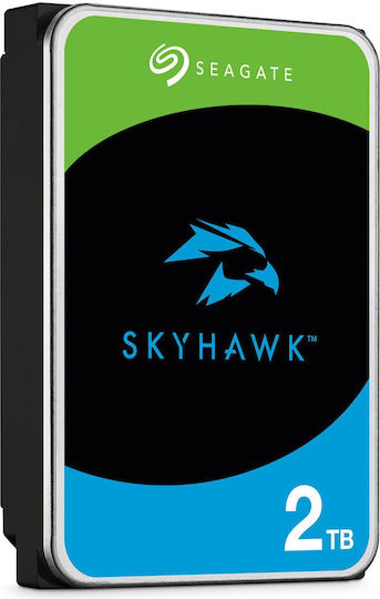 Seagate SkyHawk +Rescue 2TB HDD Hard Drive 3.5" SATA III with 256MB Cache for Desktop / Recorder ST2000VX017