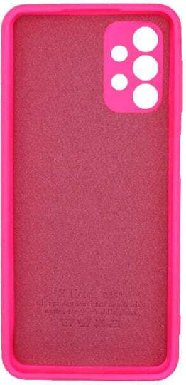Handyhülle Samsung Galaxy A32 5G Silky Soft Touch Silikon Fuchsie Kameraschutz