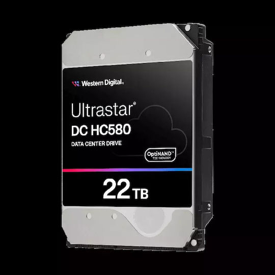 Western Digital Ultrastar DC HC580 22TB HDD Σκληρός Δίσκος 3.5" SATA III 7200rpm για NAS / Server / Καταγραφικό 0F62791