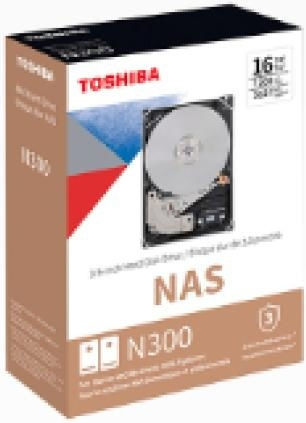 Toshiba N300 Bulk 4TB HDD Hard Drive 3.5" SATA III 7200rpm with 128MB Cache for NAS HDWG440UZSVA