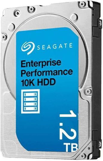 Seagate Enterprise Performance 10k 1.2TB HDD Σκληρός Δίσκος 2.5" SAS 3.0 10000rpm με 256MB Cache για NAS / Server / Desktop / Laptop ST1200MM0129