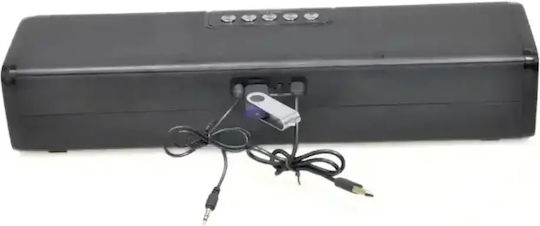WSTER WS-5359 Ηχείο Bluetooth 14W με Ραδιόφωνο Μαύρο