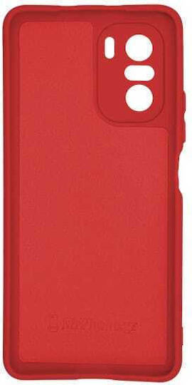 Xiaomi Mi 11i K40 K40 Pro Poco F3 Silky Soft Touch Silicone Red Camera Protection Case