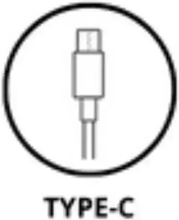 Treqa USB 2.0 Cable USB-C male - USB-C 100W Black 1m (CA-8795)