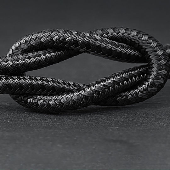 Dudao USB 2.0 Cable USB-C male - USB-C 65W PD Μαύρο 1m