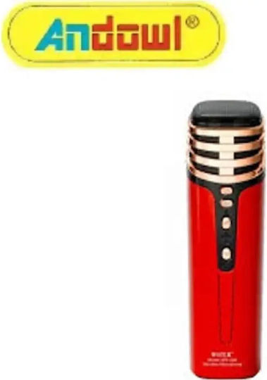 Andowl Wireless Karaoke Microphone Q-L838 Q-L838 Red