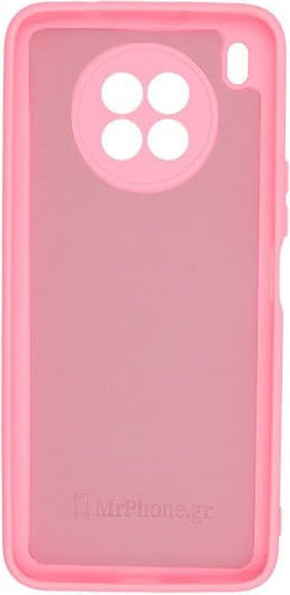 Honor 50 Lite Huawei Nova 8i Silky Soft Touch Silicone Pink Mobile Phone Case Camera Protection