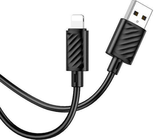 Hoco X88 USB-A to Lightning Cable Black 2m
