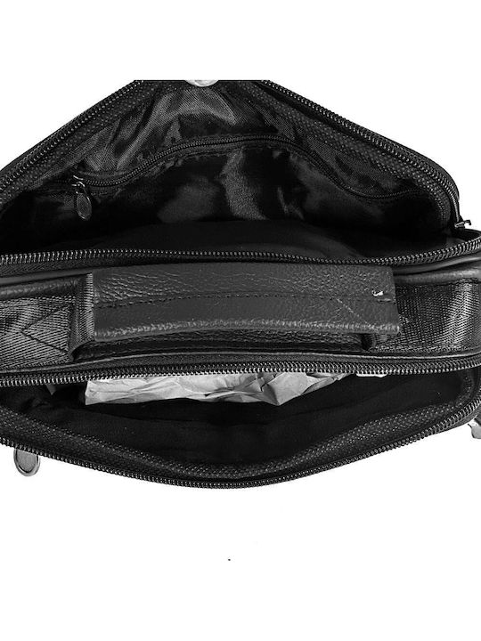 Lacoste Leder Herren Geldbörse Schwarz