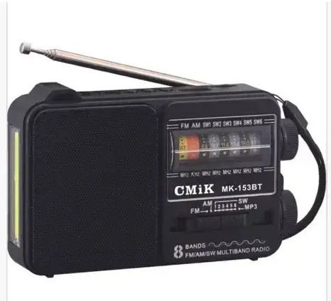 Cmik MK-153BT Mini Radio Battery with USB Black