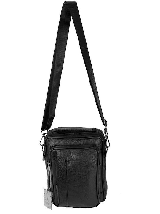 Geantă de Umăr / Tip Crossbody Neagră pentru Bărbați