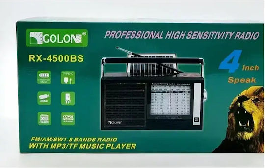 Golon RX-4500BS Solar cu Bluetooth Negru
