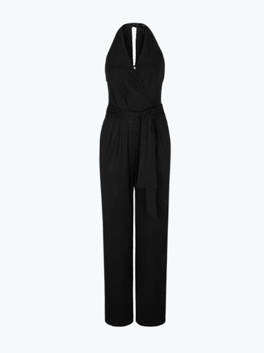 Women's Sleeveless One-piece Suit Black