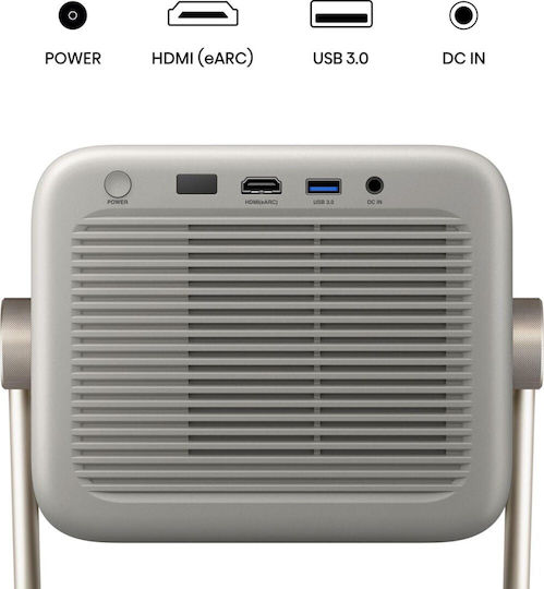 Hisense M2 Pro 3D Projector DLP (DMD) 4K Ultra HD with Wi-Fi and Built-in Speakers Gray