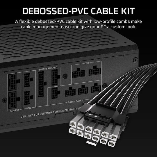 Corsair HX1500i Shift 1500W Черен Компютърно захранване Пълен модул Cybenetics Platinum