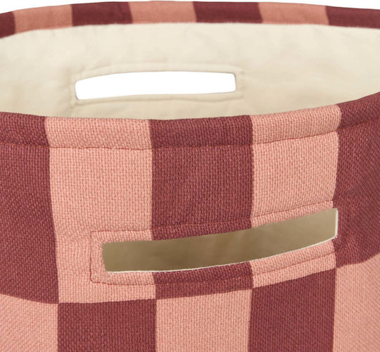 Nobodinoz Children's Storage Basket made of Fabric Red 1pcs