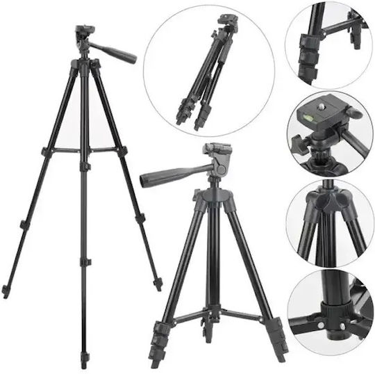 Kamerastative 3120A aus Aluminium mit 3-Wege Kopf bis 102cm und Belastbarkeit 2,75kg