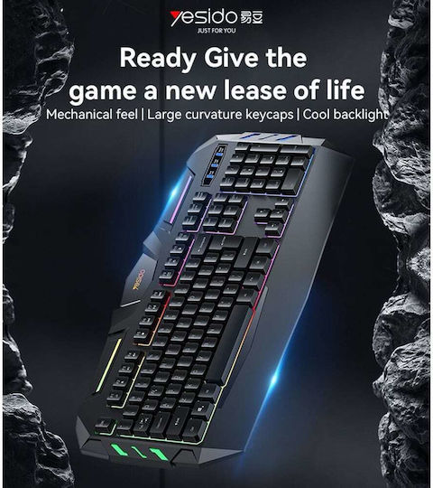 Yesido KB21 Gaming Mechanische Tastatur mit RGB-Beleuchtung (Englisch US)