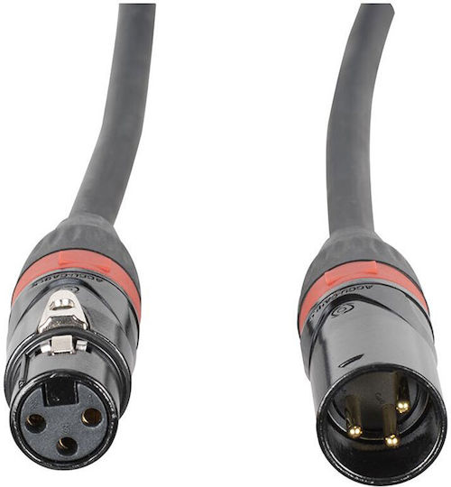 Accu-Cable Ac-pro Kabel XLR-Stecker - Schwarz 7.5m