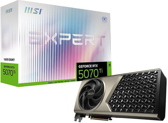 MSI GeForce RTX 5070 Ti 16GB GDDR7 Experten-OC Grafikkarte