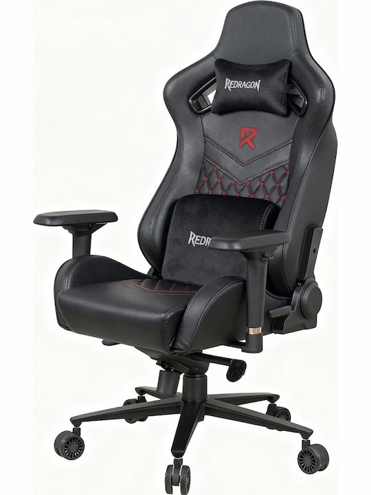 Redragon C506 Artificial Leather Gaming Chair with Adjustable Arms Black
