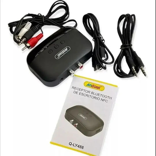 Andowl v5 Bluetooth 5 Receiver with 3.5mm Jack / RCA Output