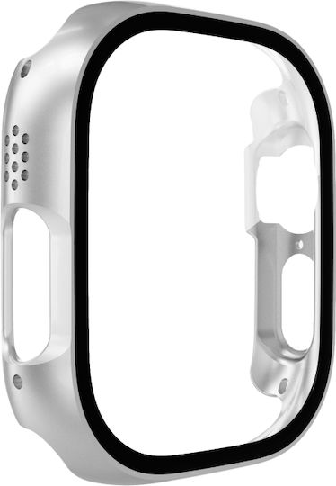 Θήκη Ρολογιού Apple Watch Ultra 1 2 3 49mm Ασημί